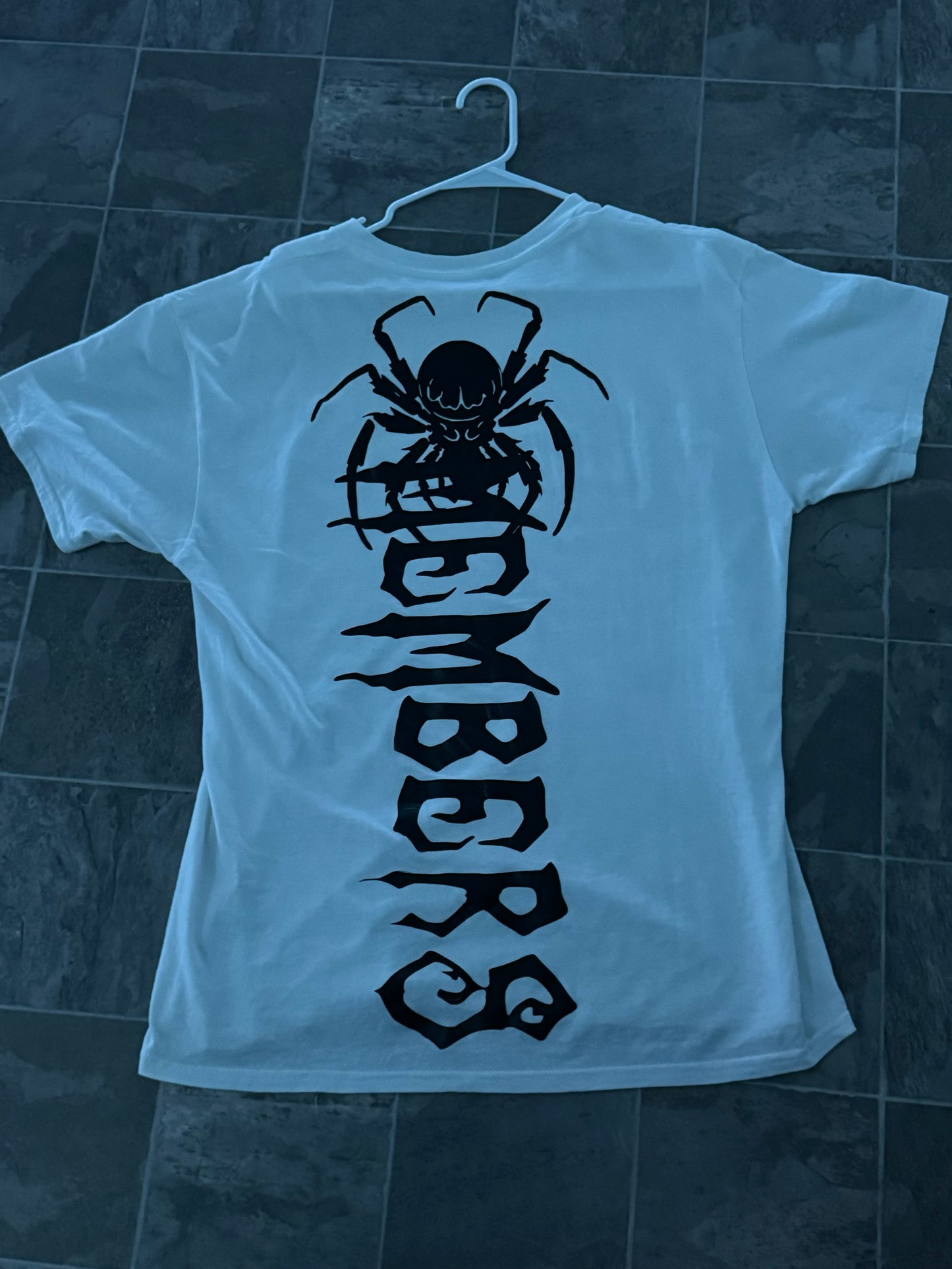 White & Black Spider shirt